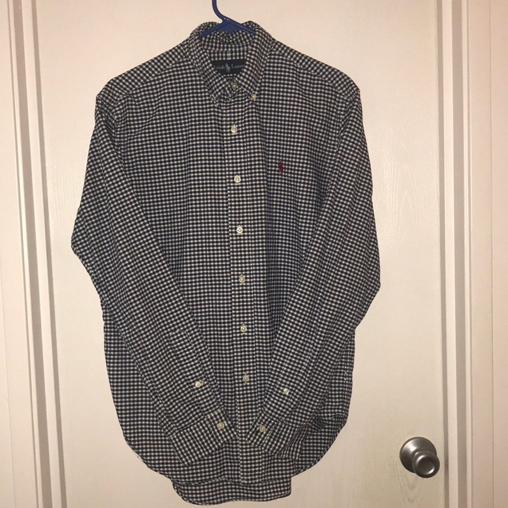 Polo Ralph Lauren Blue Button Front Shirt